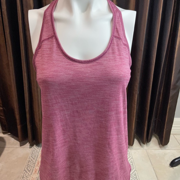 lululemon athletica Tops - Lululemon Essential Heathered Red Tank Top